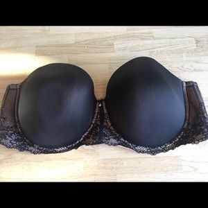 Torrid 48DD Strapless Bra lightly lined